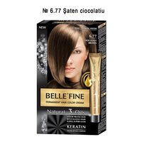 BELLE'FINE Vopsea de Păr Nr. 6.77