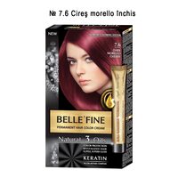 BELLE'FINE Vopsea de Păr Nr. 7.6