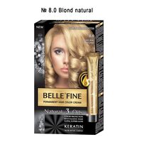 BELLE'FINE Vopsea de Păr Nr. 8.0