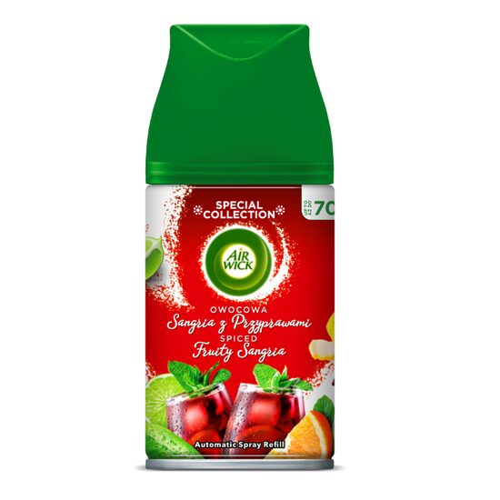 Rezerva odorizant automat de camera Air Wick, Sangria, 250 ml