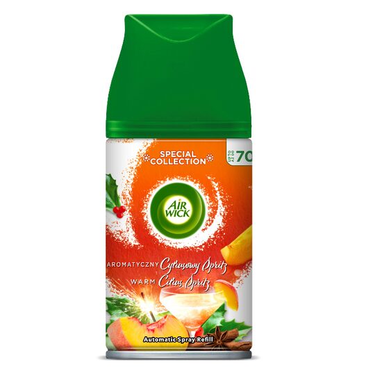 Rezerva odorizant automat de camera Air Wick, Spritz Fructat, 250 ml
