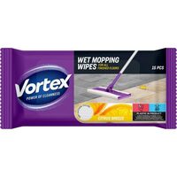 Vortex Citrus Breeze Lavete Umede pentru Mop 15 Bucăți