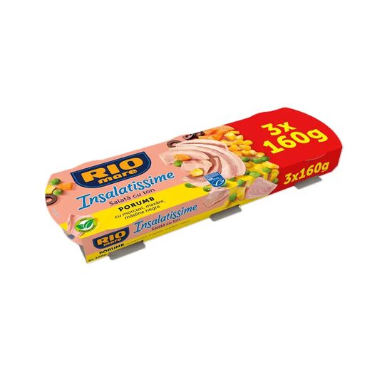  Salata de ton Rio Mare Insalatissime cu porumb 3 x 160 g