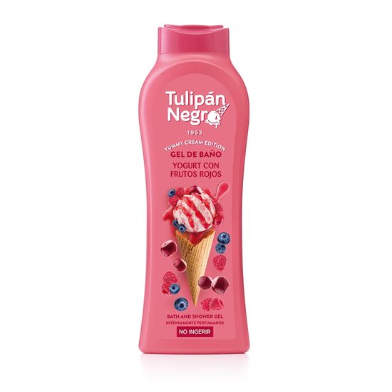 Tulipan Negro Yogurt și Fructe Roșii Gel de Duș 650 ml