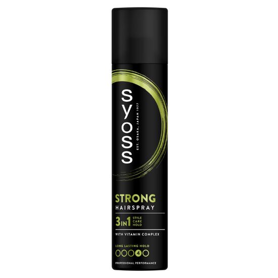 Fixativ Syoss Strong Hold pentru fixare puternica, 300 ml