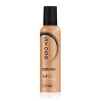 Spuma de par Syoss Keratin Style Perfection pentru fixare puternica, 250 ml