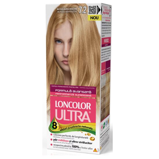 Loncolor Ultra 7.2 Blond Auriu Deschis