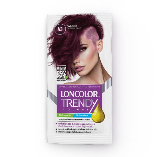 Loncolor Trendy Colors V3 Castaniu Violet – Twilight