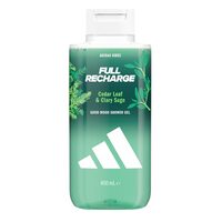 Gel de Dus Adidas Vibes Full Recharge, Fougere Verde, 400 ml