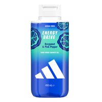 Gel de Dus Adidas Vibes Energy Drive Fougere Aromatic, 400 ml