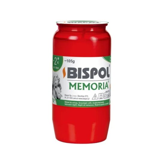 Candela Bispol W02 Roșu, 45 ore