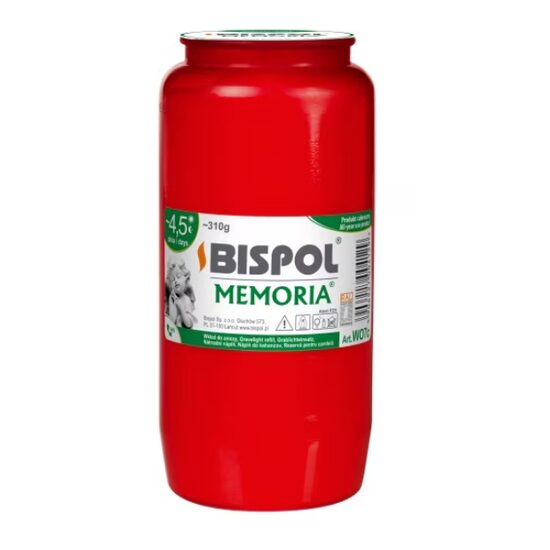 Candela Bispol W07 Roșu, 108 ore