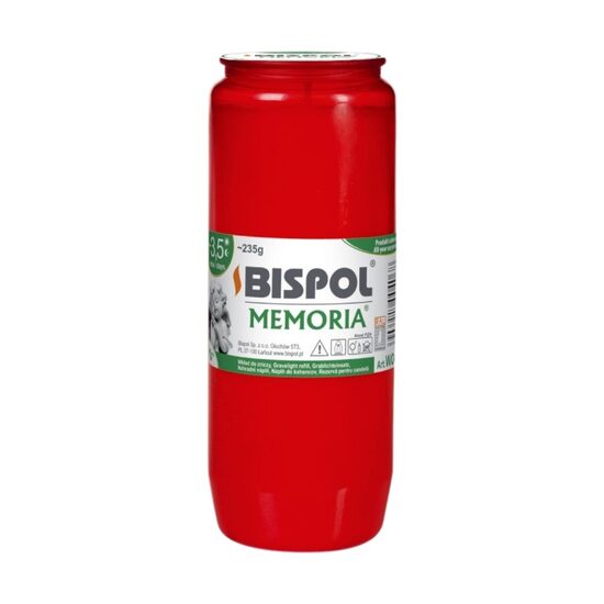 Candela Bispol W04 Roșu, 80 ore