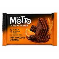 Napolitana cu ciocolata neagra si portocale My Mottoa, 30g