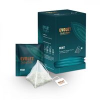 Ceai Evolet Selection Mentă, piramidă, 25 plicuri x 2.25g