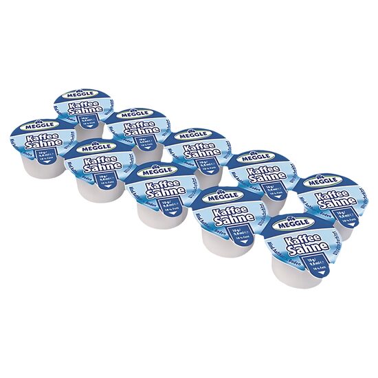 Lapte pentru cafea Meggle, 10% grasime, 10 x 10 g