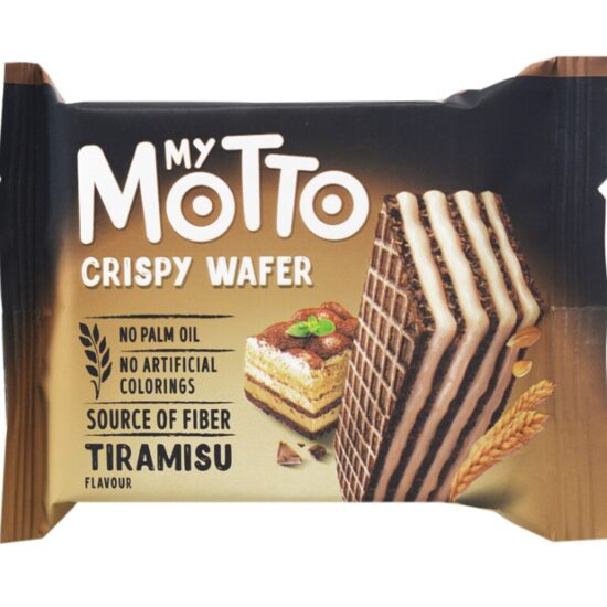Napolitana cu crema de tiramisu My Mottoa, 30g x 3 buc