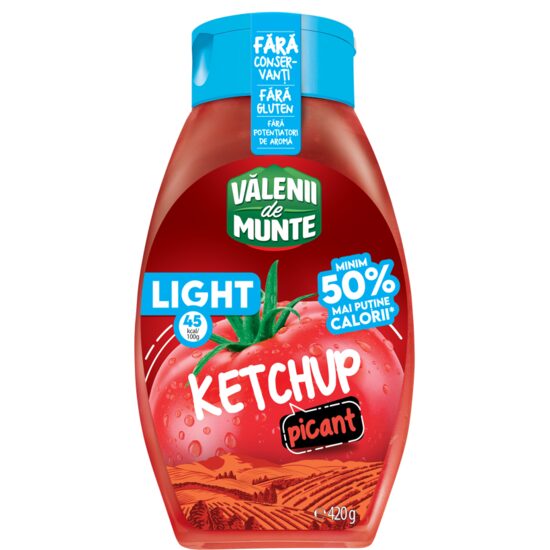 Valenii de munte, Ketchup light picant 420g