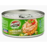Mandy Pate vegetal cu măsline 120 g