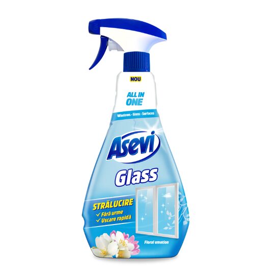 Solutie Geamuri Asevi Glass Stralucire 750ml