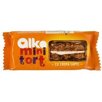 Prajitura Casei Mini Tort cu Crema de Lapte Alka, 35 g
