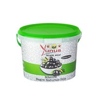 Yunus Măsline Negre Uslu Sele 280-320 cu Ulei 1KG