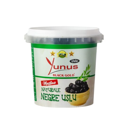 Yunus Măsline Negre Uslu Naturale Sele 350G