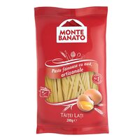 Paste fainoase cu ou Taitei lati Monte Banato, artizanale, 200 g