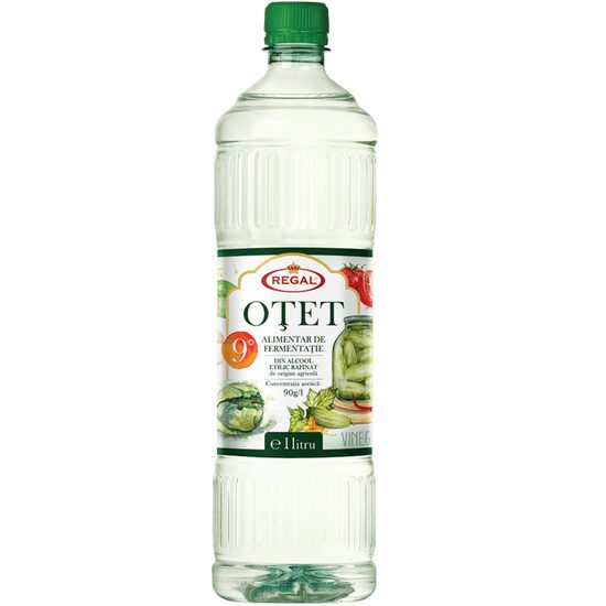 Otet alimentar de fermentatie de alcool etilic rafinat Regal, 1 l