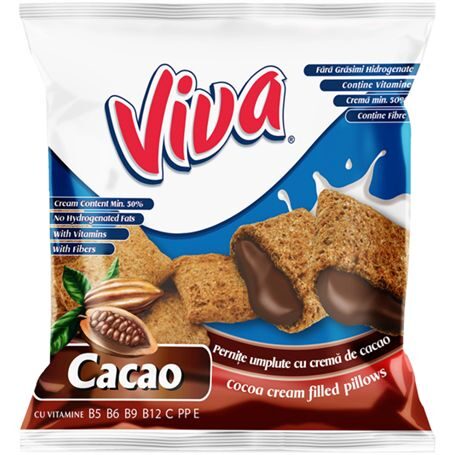 VIVA Snack Pernițe cu Cacao 200 g 