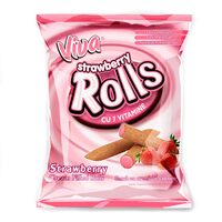 VIVA Snack Strawberry Rolls 100 g 