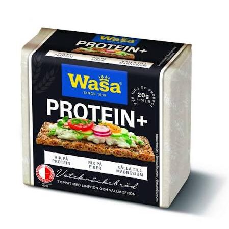 Wasa Protein+ – cu proteine vegetale, 200g