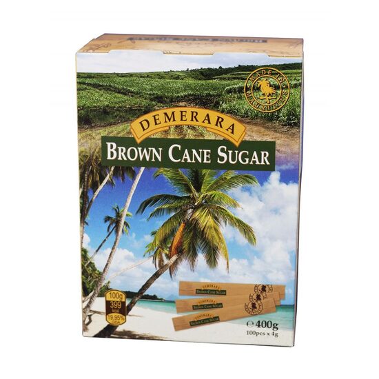 Zahar brun Demerara 100 buc x 4 g 
