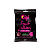 Jeleuri cu aroma de Fructe de Padure si Stevia (fara zahar) 75g - Cipi
