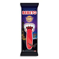 Jeleu gumat cu forma de dinti de vampir cu aroma de fructe, 24 bucx 22 g, Bebeto