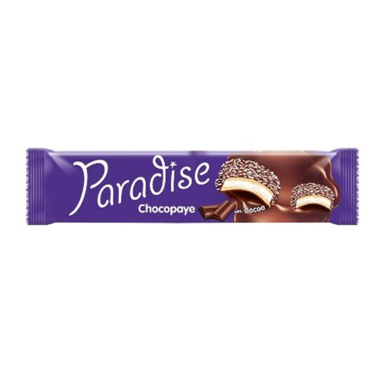 Biscuiți Paradise Choco Paye cu Cacao și Cremă 57 g, 24 buc.