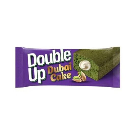Prajitura Dubai cu Fistic si Crema de Lapte, Double Up, 24 x 50 g
