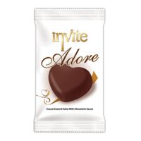 Prajitura Adore cu Crema de Cacao, 50 g, Invite, 24 buc.