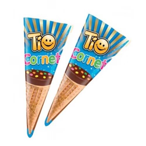 TIO Cornet Napolitana cu Crema de Alune 25 g x 24 buc.