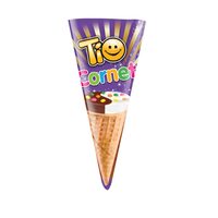 Tio CORNET – Napolitane cu cremă de alune, vanilie și drajeuri colorate – 25g x 24