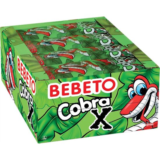 Bomboane gumate jeleu, Cobra Bebeto 30g, 24 buc.