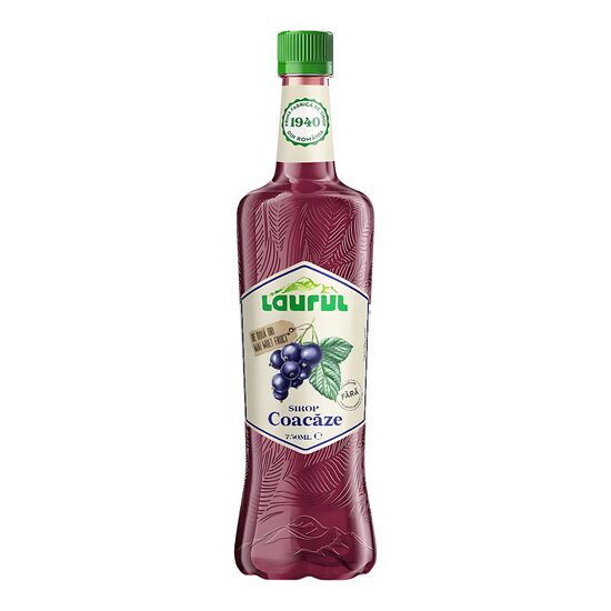 Sirop natural de coacăze – 0,75 L, Laurul