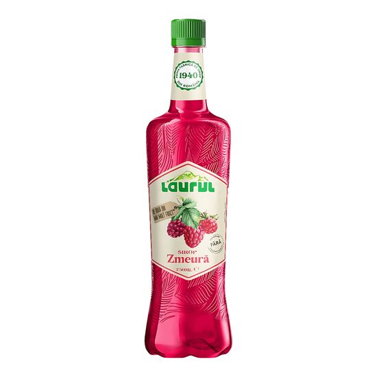 Sirop natural de zmeură – 0,75 L, Laurul