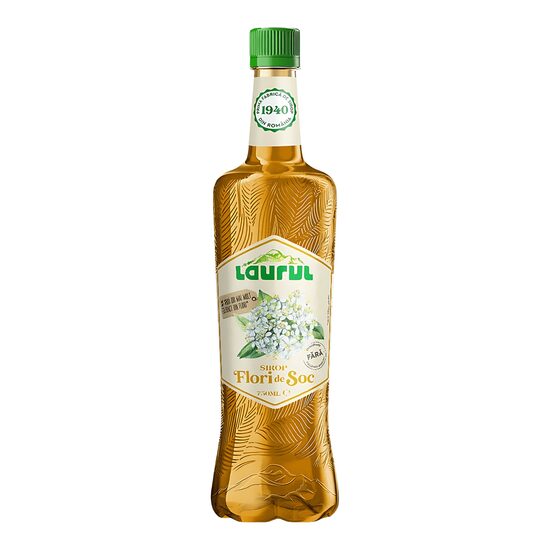 Sirop natural de soc – 0,75 L, Laurul