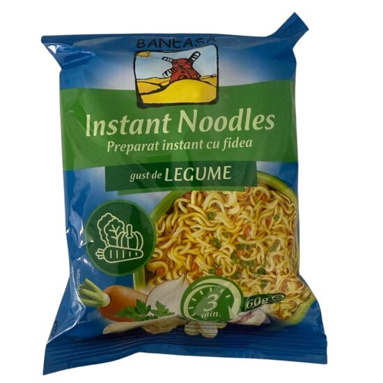 Băneasa Instant Noodles cu Legume 60 g