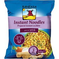Băneasa Instant Noodles cu Vită 60 g