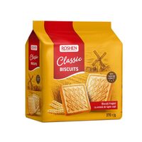 Biscuiti aroma lapte copt Roshen Classic, 370g