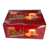 Pran Potato BBQ Flavoured Biscuit 12 x 50 g – Biscuiți Crocanți cu Aromă BarbecueT