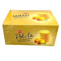 Pran Potato Flavoured Biscuit 12 x 50 g – Biscuiți Crocanți cu Aromă de Cartofi