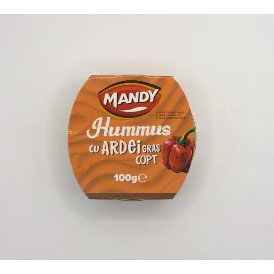 Mandy Hummus cu ardei gras 100 g